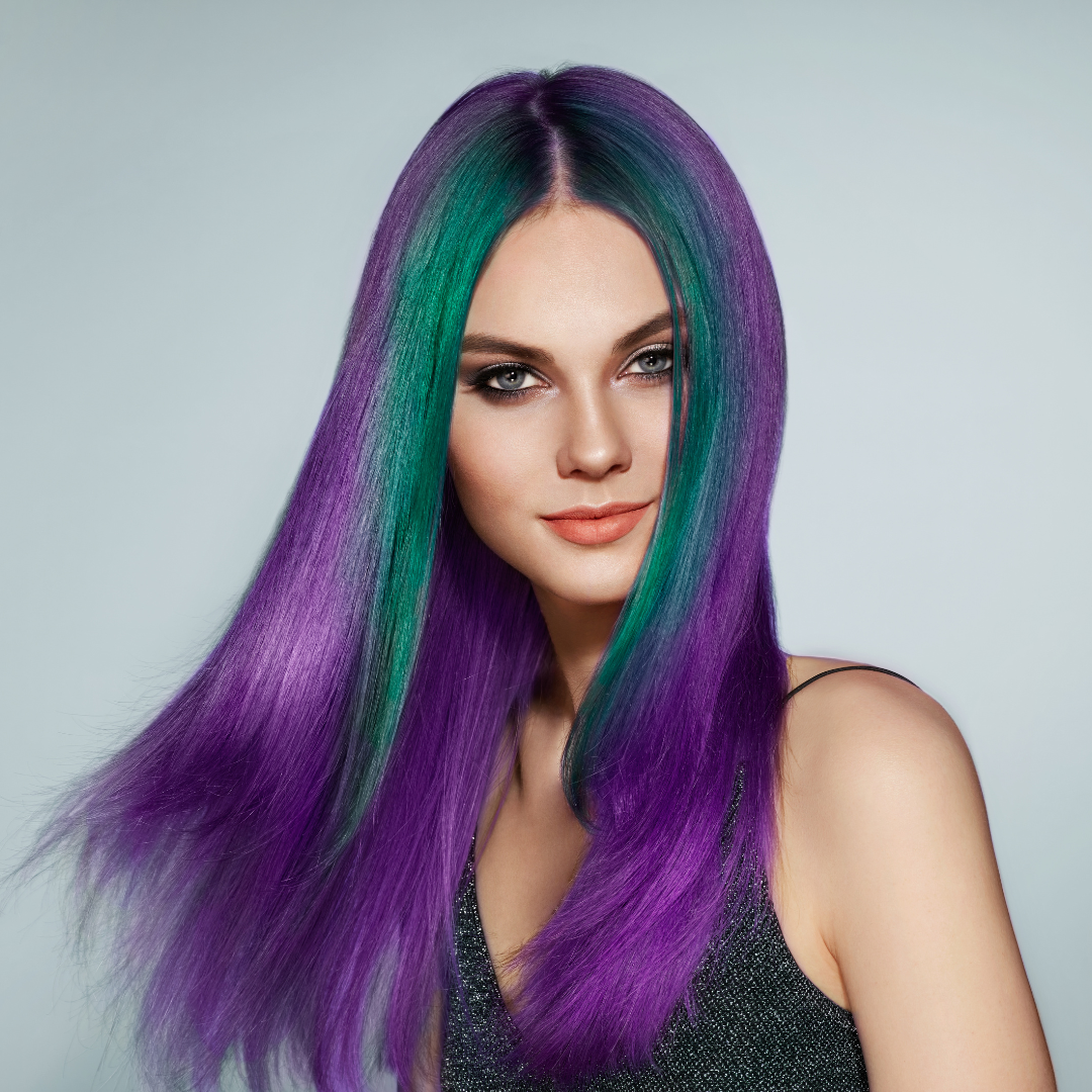 Trendy, bold, and artistic—Creative Coloring lets you experiment with unique hues and techniques like ombre, balayage, or rainbow highlights by Magnify Unisex Salon Sarjapur Bangalore