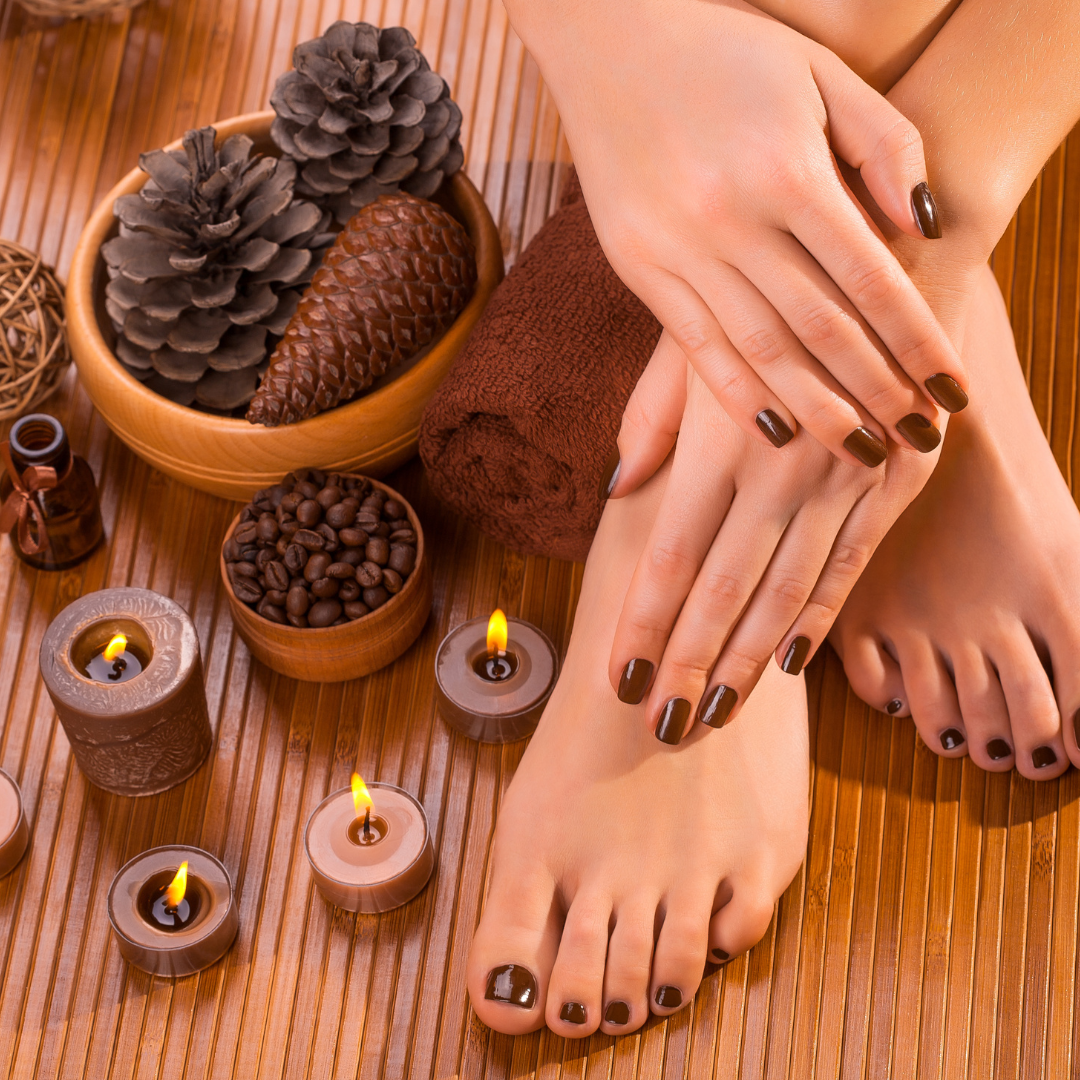 Your hands and feet need pampering too! Our luxurious manicure and pedicure services ensure soft, hydrated skin while strengthening your nails.